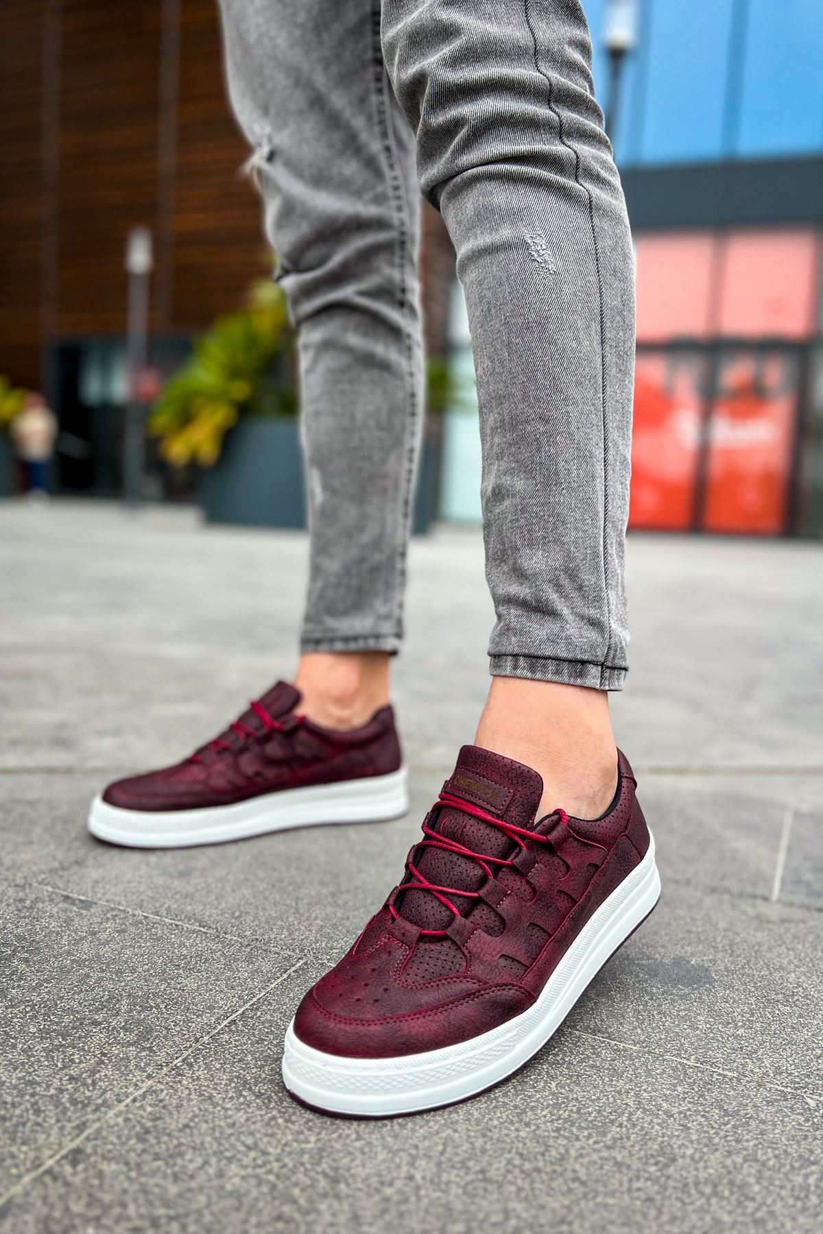 CH040 - CBT C-Rey Erkek Ayakkabı BORDO