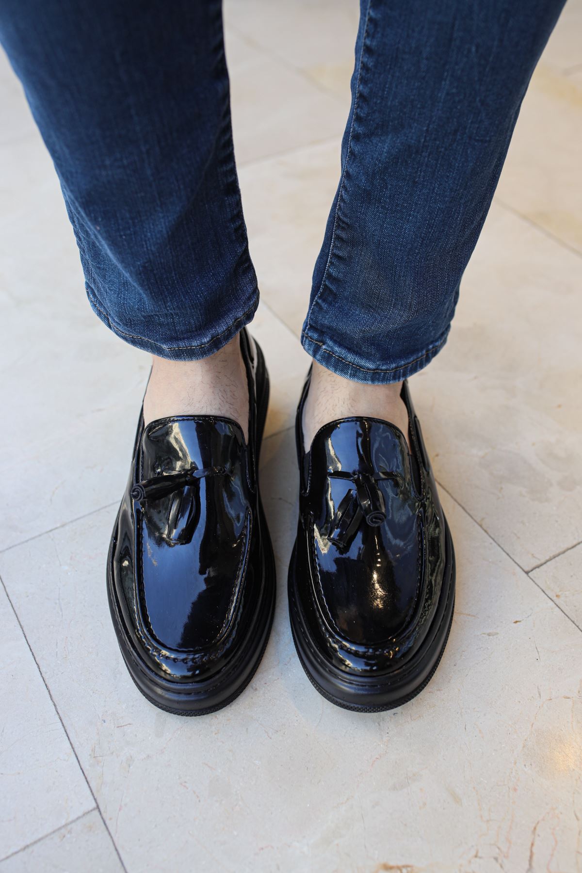 CH127 - RST Loafer-X Erkek Ayakkabı SIYAH