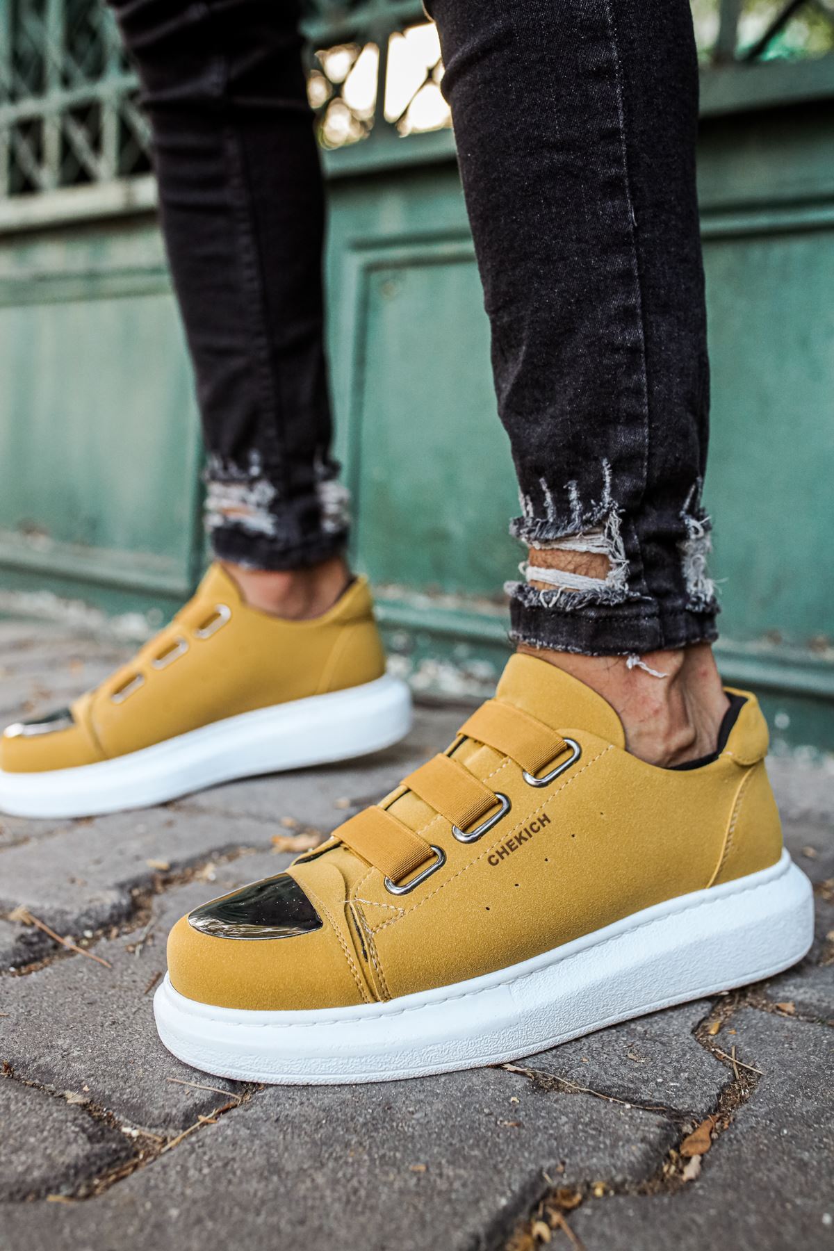 CH251 - SBT Mirror Suede Erkek Ayakkabı CAMEL