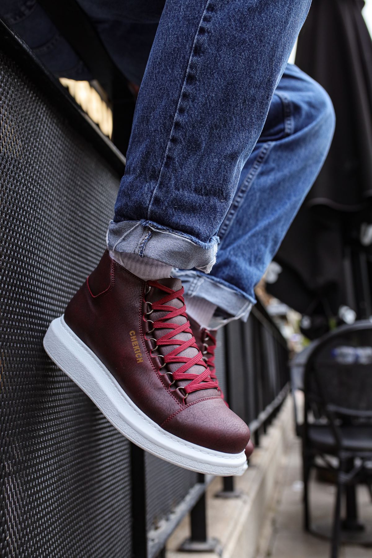 CH258 - CBT Roma Erkek Bot BORDO
