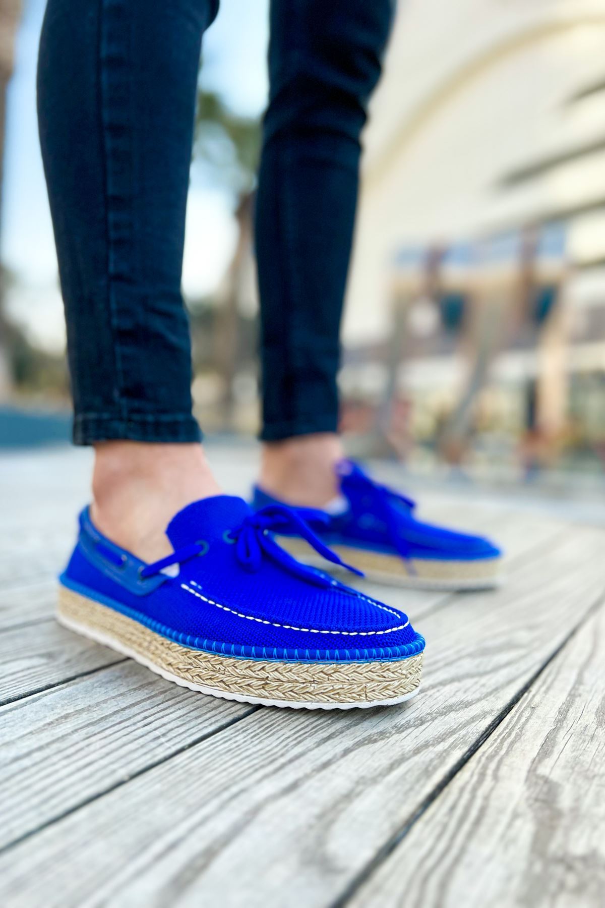 CH311 - Espadril Erkek Ayakkabı MAVI