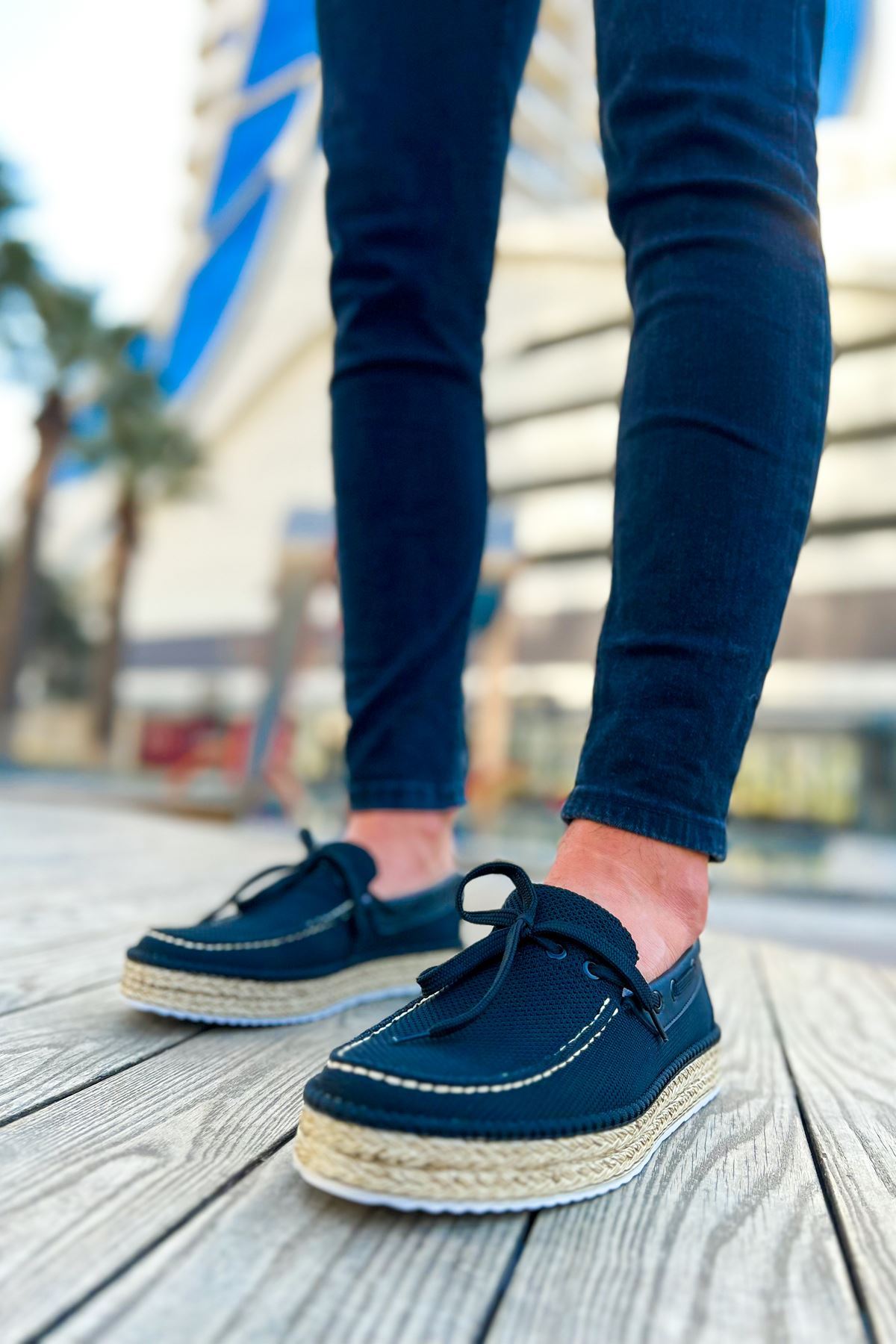 CH311 - Espadril Erkek Ayakkabı SIYAH