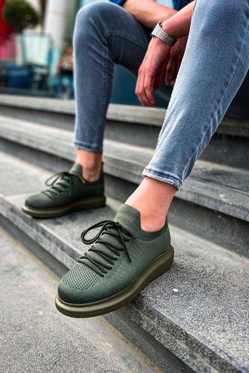 CH307 - RT Tricot Erkek Ayakkabı HAKI